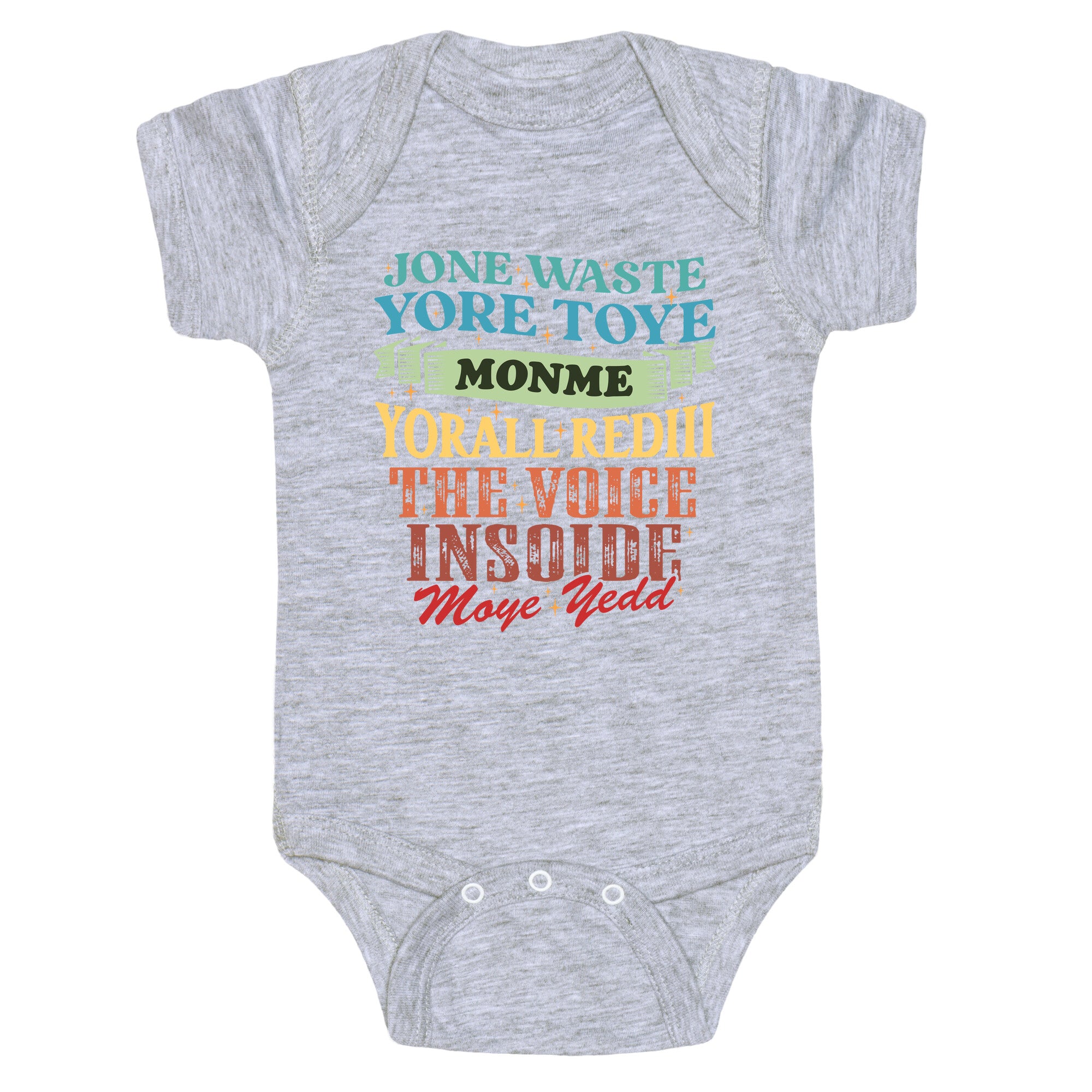 dont waste your time on me youre already the voice inside my yead Baby One-Piece